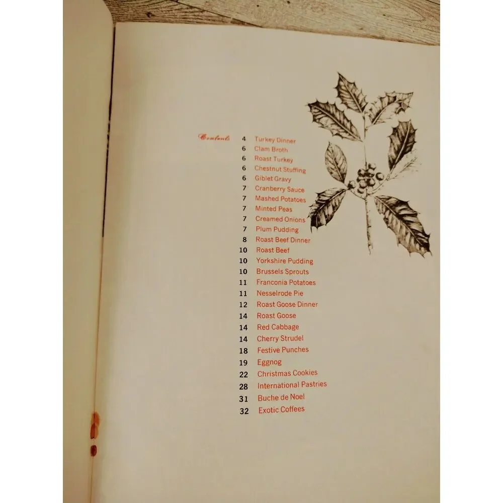 Readers Digest Cooking For Christmas Paperback‎ Recipe Booklet Family Circle VTG